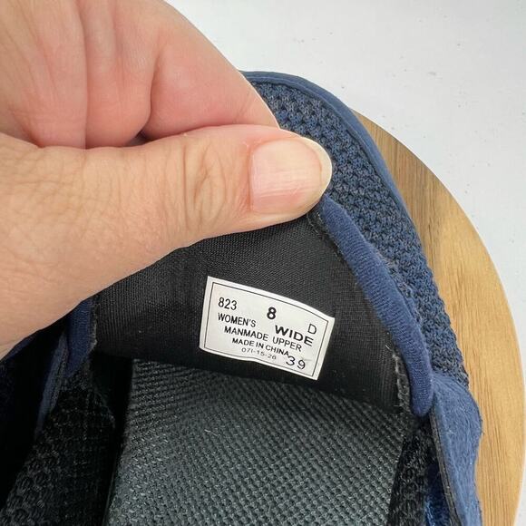 EUC OrthoFeet Blue Quincy Arch Support Orthopedic Slip On WOMEN'S 8 WIDE/39 - Picture 11 of 13